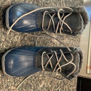 Sperry Blue Winter Boots